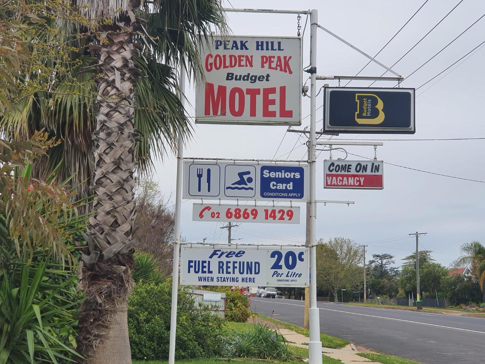 Golden Peak Motel Peakhill Peak Hill Экстерьер фото